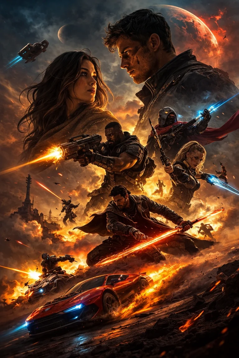 Space opera feature available on demand